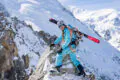 Vivian Bruchez auf dem Gipfel