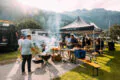 Grillabend im Camp
